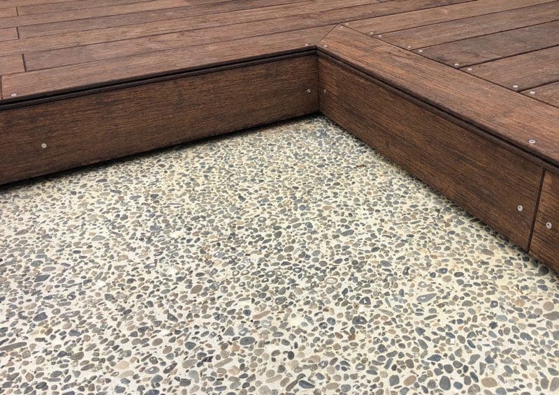 bamboo x-treme decking corner join