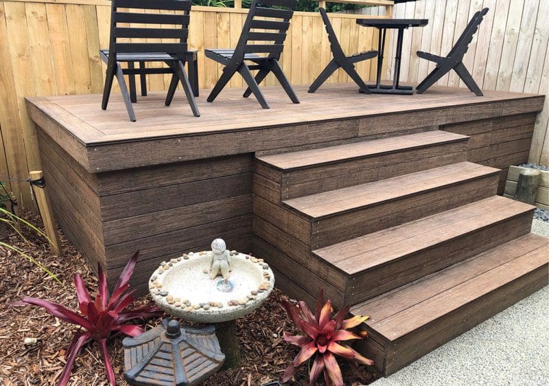 timber decking - bamboo x-treme decking