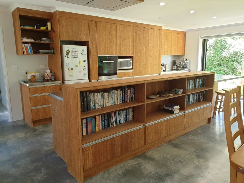 bamboo ply panels - kitchen bamboo joinery