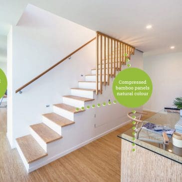 bamboo ply panels - bamboo stair treads and compressed bamboo flooring - natural