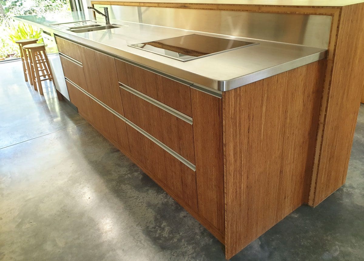 Bamboo kitchen joinery nz