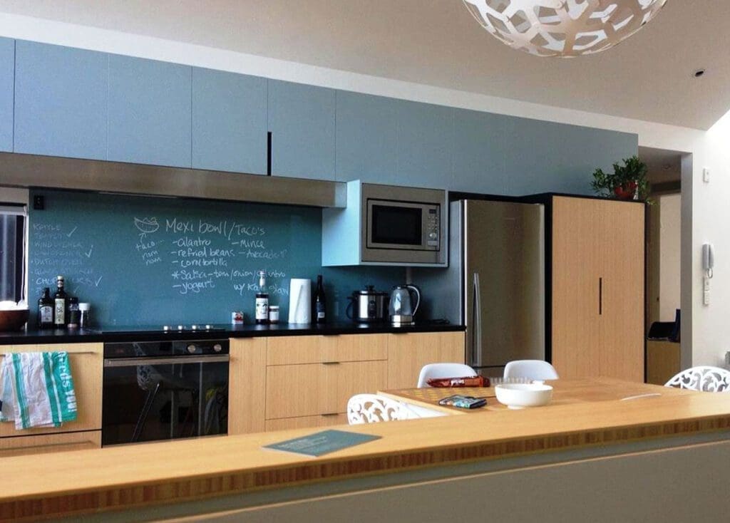 Bamboo kitchen joinery in New Zealand
