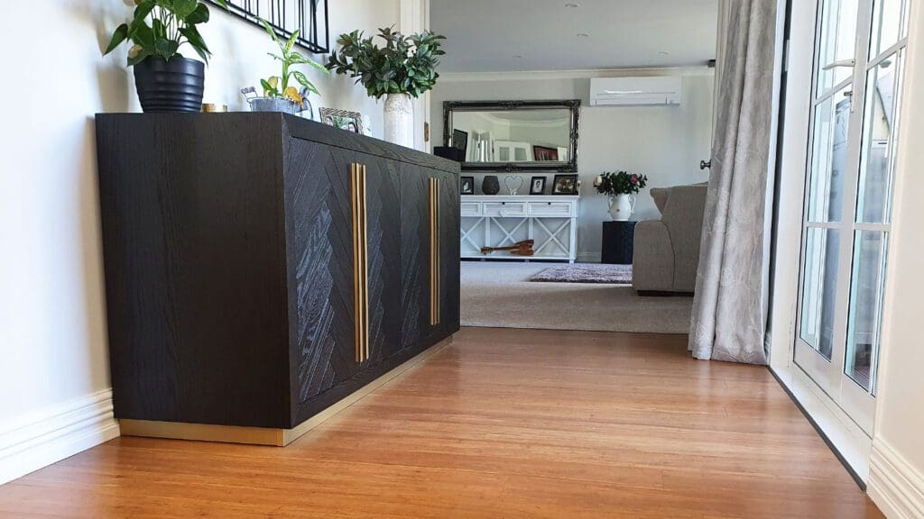Bamboo flooring used in renovation