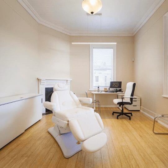 Bamboo Flooring used in a clinic room