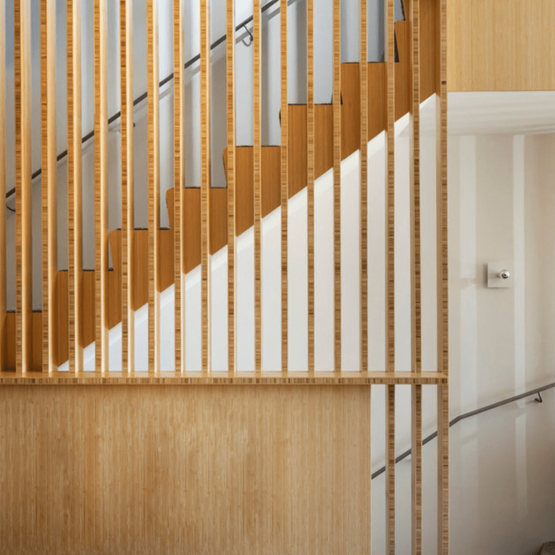 bamboo staircase