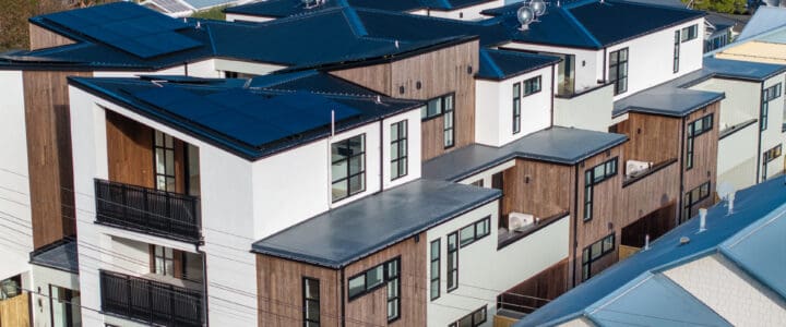 bamboo cladding apartments