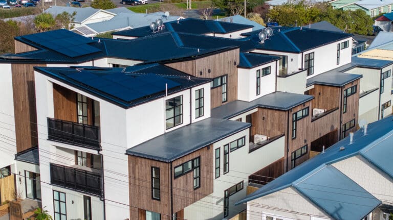 bamboo cladding apartments