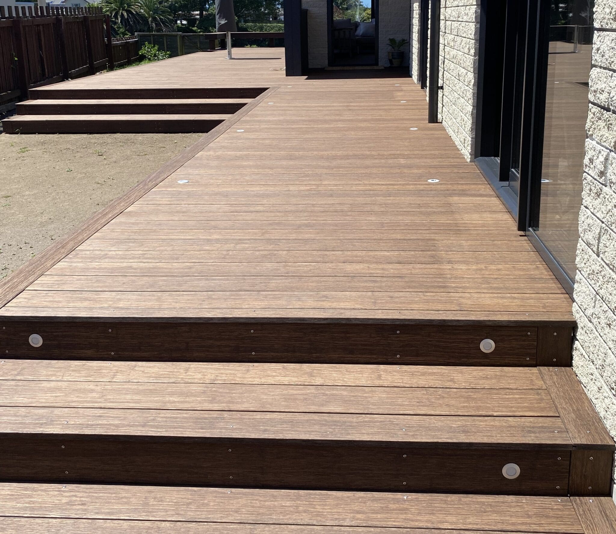 Bamboo Decking Summer project