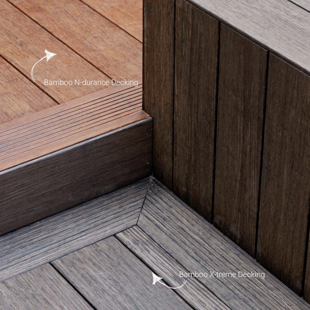N-durance bamboo decking - bamboo x-treme decking summer project