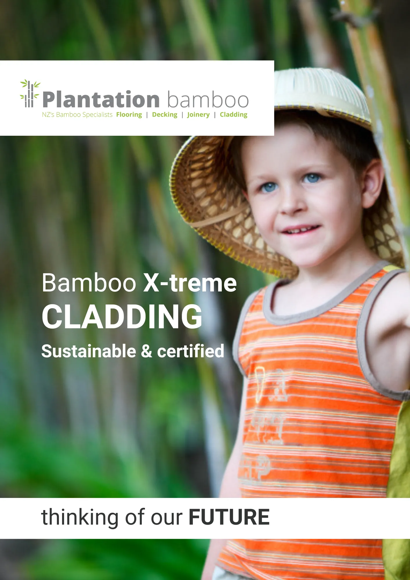 Plantation Bamboo Cladding Brochure Cover