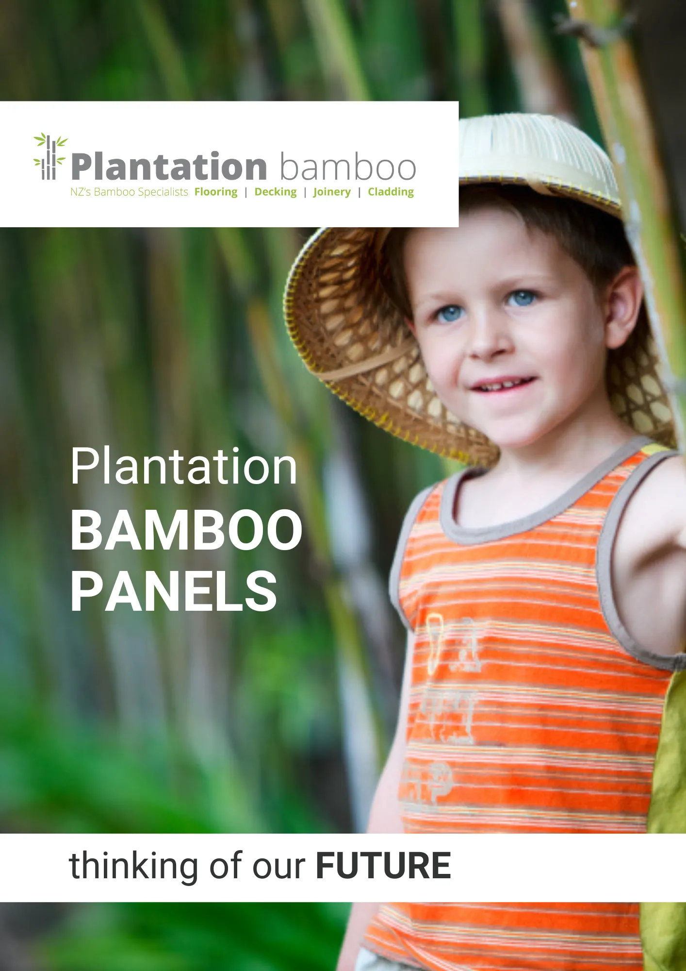 Plantation Bamboo Panels brochure cover